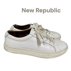 New Republic By Mark McNairy Men's Kurt N2D-01-148 White Casual Shoes Sneakers 8